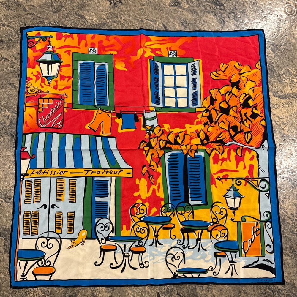 Marja Kurki Artistic Multicolor Scarf